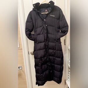 Women Black long Puffer
